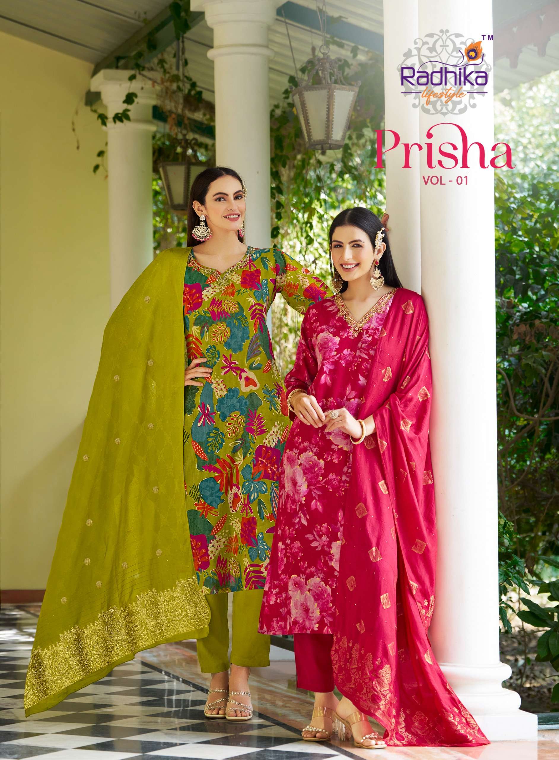 PRISHA VOL - 1 BY RADHIKA LIFESTYLE